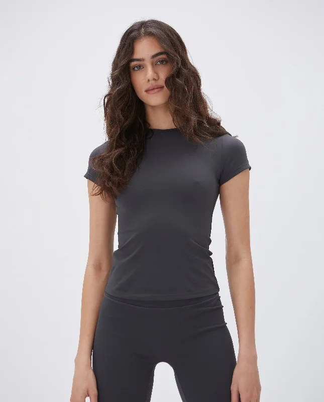 Ultimate Short Sleeve Top - Graphite Grey