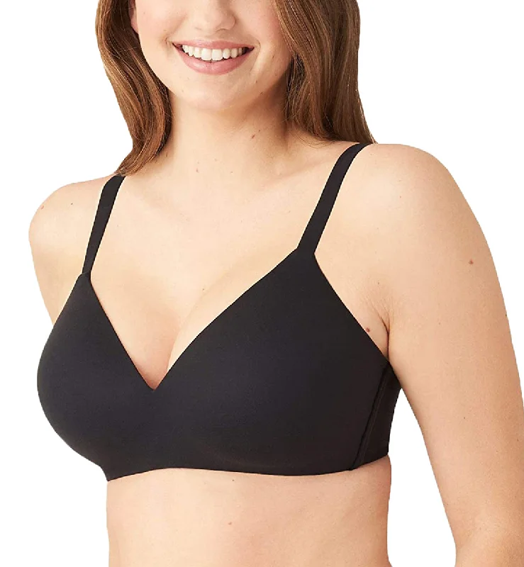 Wacoal How Perfect Wire Free Contour T-Shirt Bra (852189) - Black