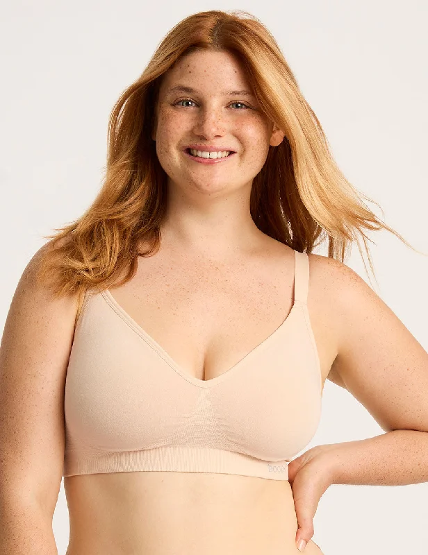 Wireless Full Bust T-Shirt Bra - Shell