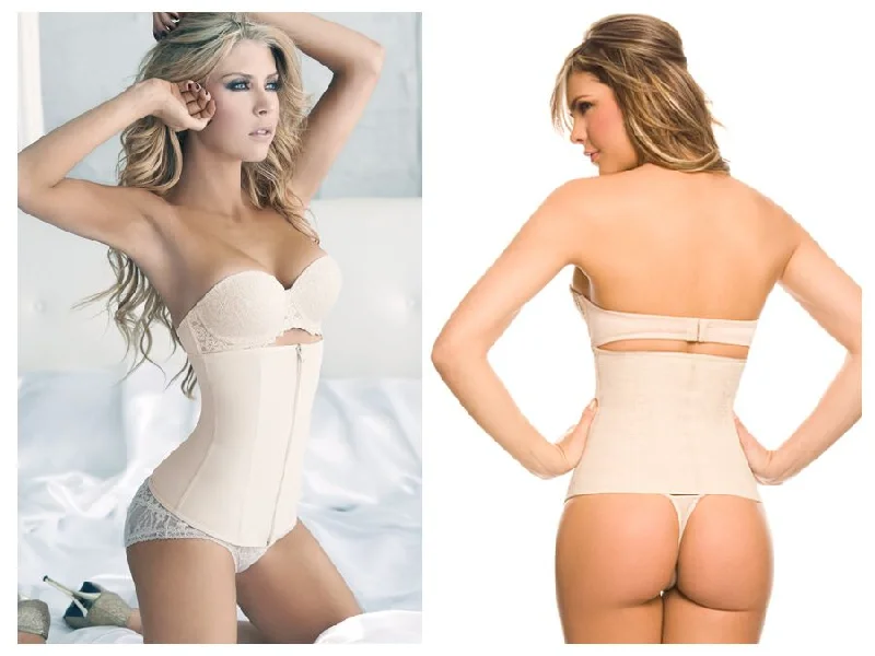 Ann Chery 1024B Powernet Girdle with Zipper Color Beige