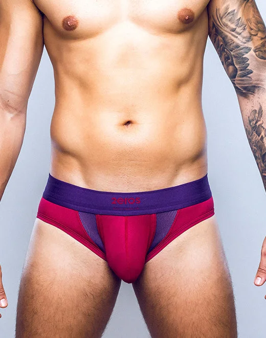 AKTIV Cronus Brief Underwear - Beet Red