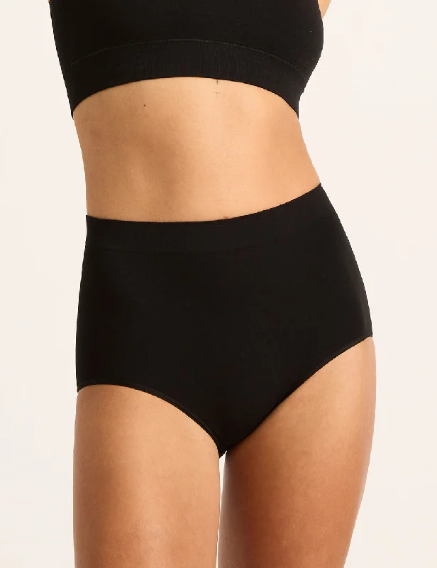 LYOLYTE Full Boyleg Brief - Black