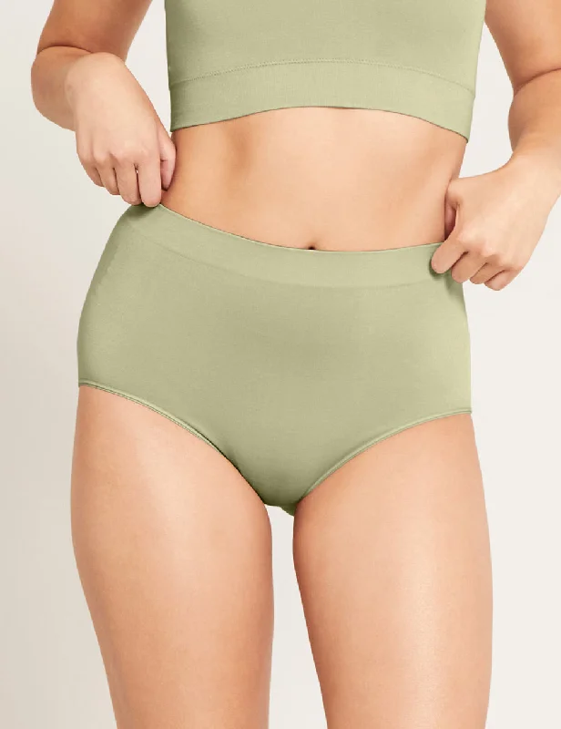 LYOLYTE Full Boyleg Brief - Sage