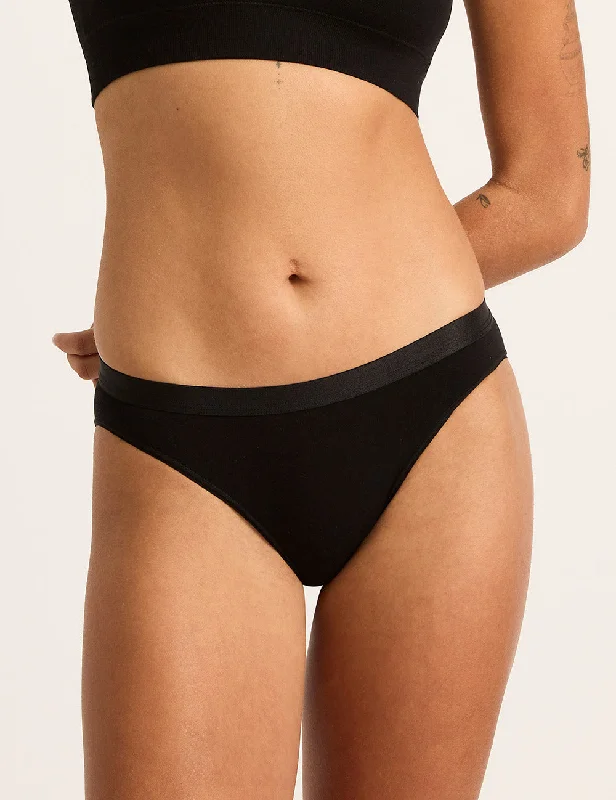 LYOLYTE Hipster Bikini - Black