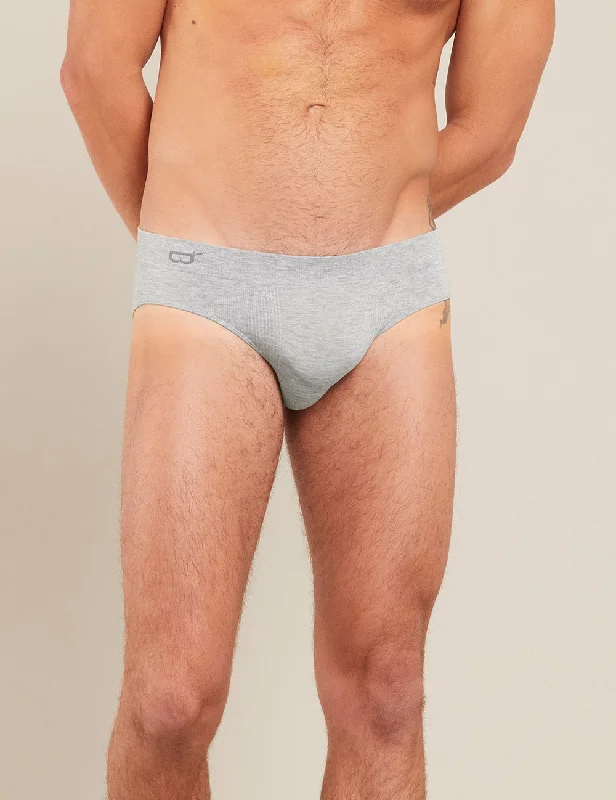 Men's Original Briefs - Light Grey Marl