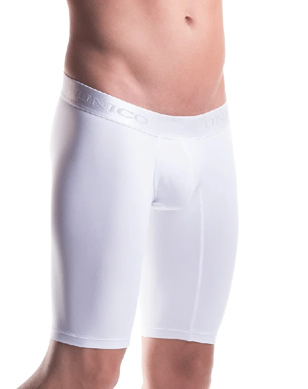 Mundo Unico 1200100300 Cristalino Microfiber Boxer Brief White 15"