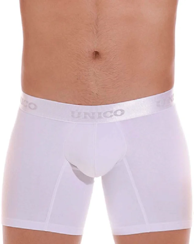 Unico 22120100205 Cristalino M22 Boxer Briefs 00-white