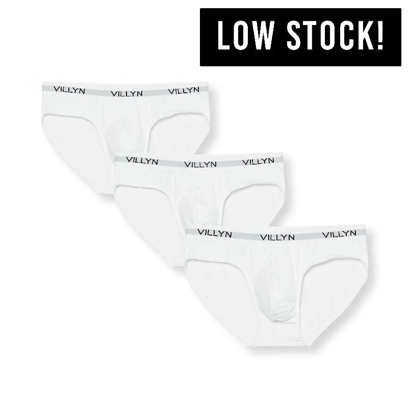 VILLYN Origin 3 WHITE Modal Briefs