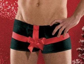 Present Mens Boxer Brief - Holiday Underwear Surprise